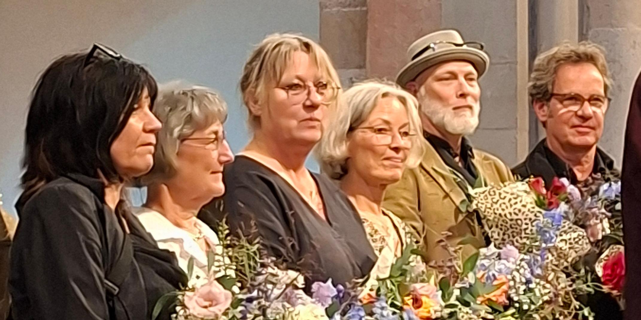KünstlerInnen auf der Severinale-Eröffnung