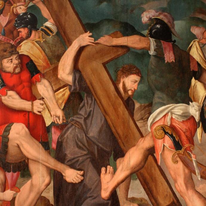 St. Georg Langhaus - Altarbild Bartholomäus Bruyn