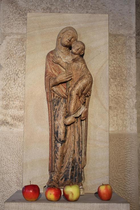 St. Maria im Kapitol, Chorraum, Hermann-Josef-Madonna
