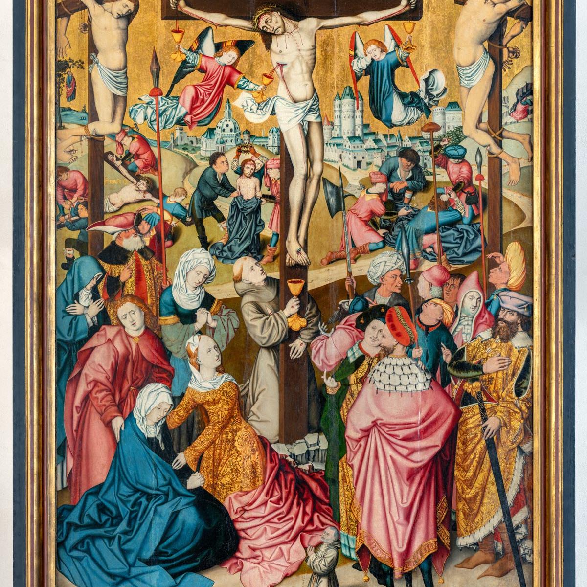 St. Pantaleon Nördliches Seitenschiff Kreuzigung Christi