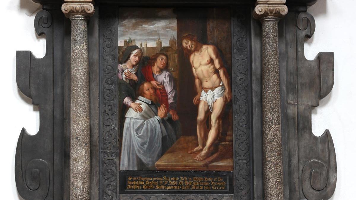 St. Severin - Langhaus - Nordseite - Chimarrhäus-Epitaph