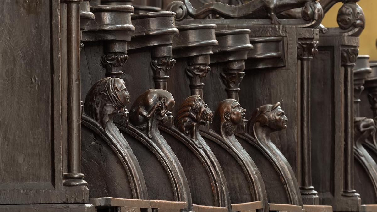 St. Severin - Hochchor - Chorgestühl Nordseite